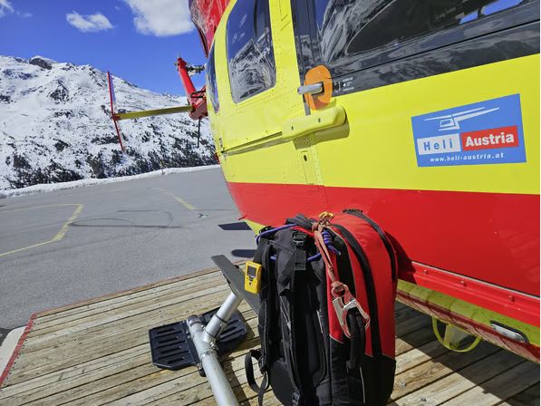 Notarztrucksäcke nach ausführlicher Beratung mit CO Warnern ausgestattet